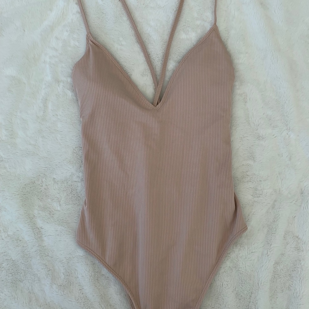 Tan bodysuit